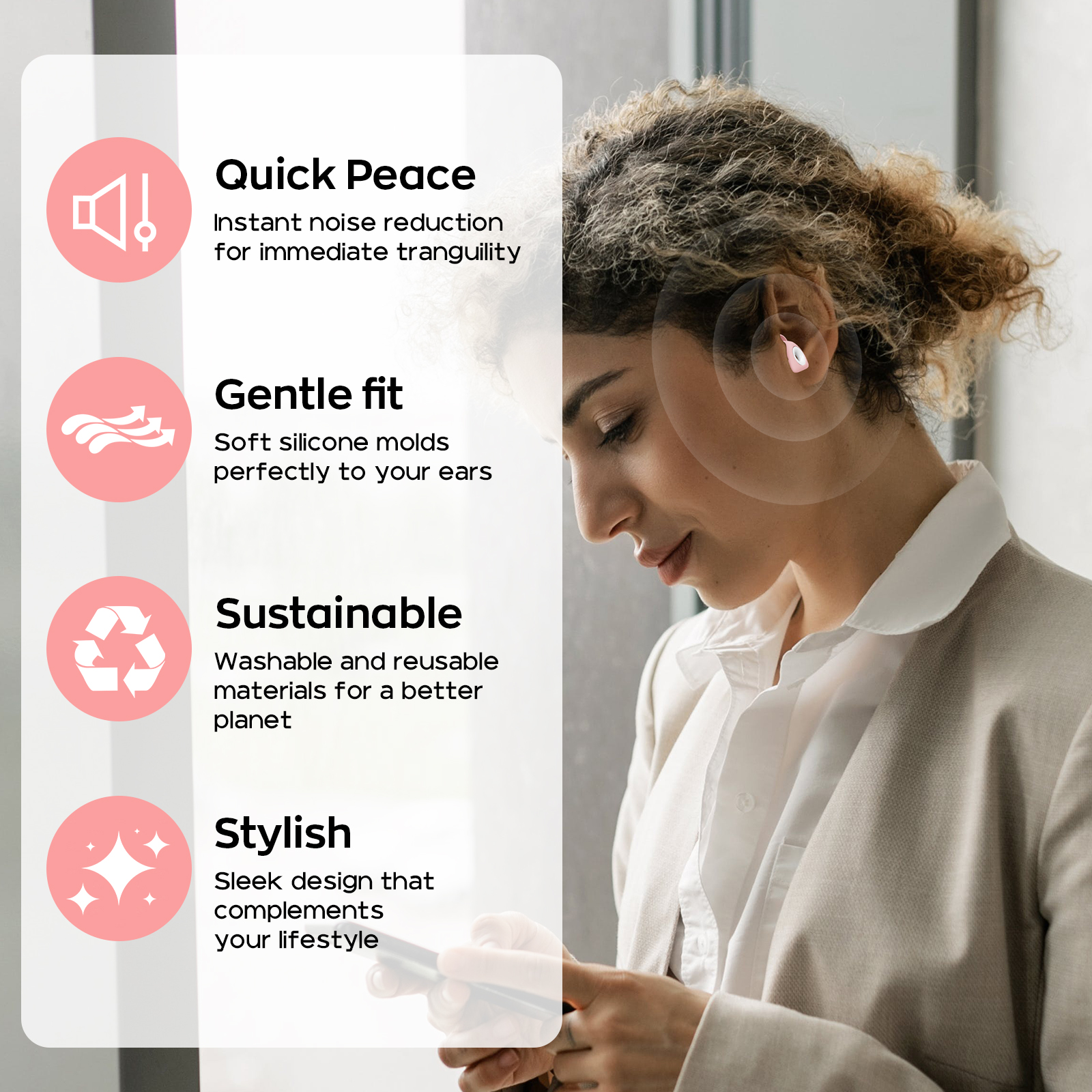 Flyfan earplugs for sleeping - Image 5